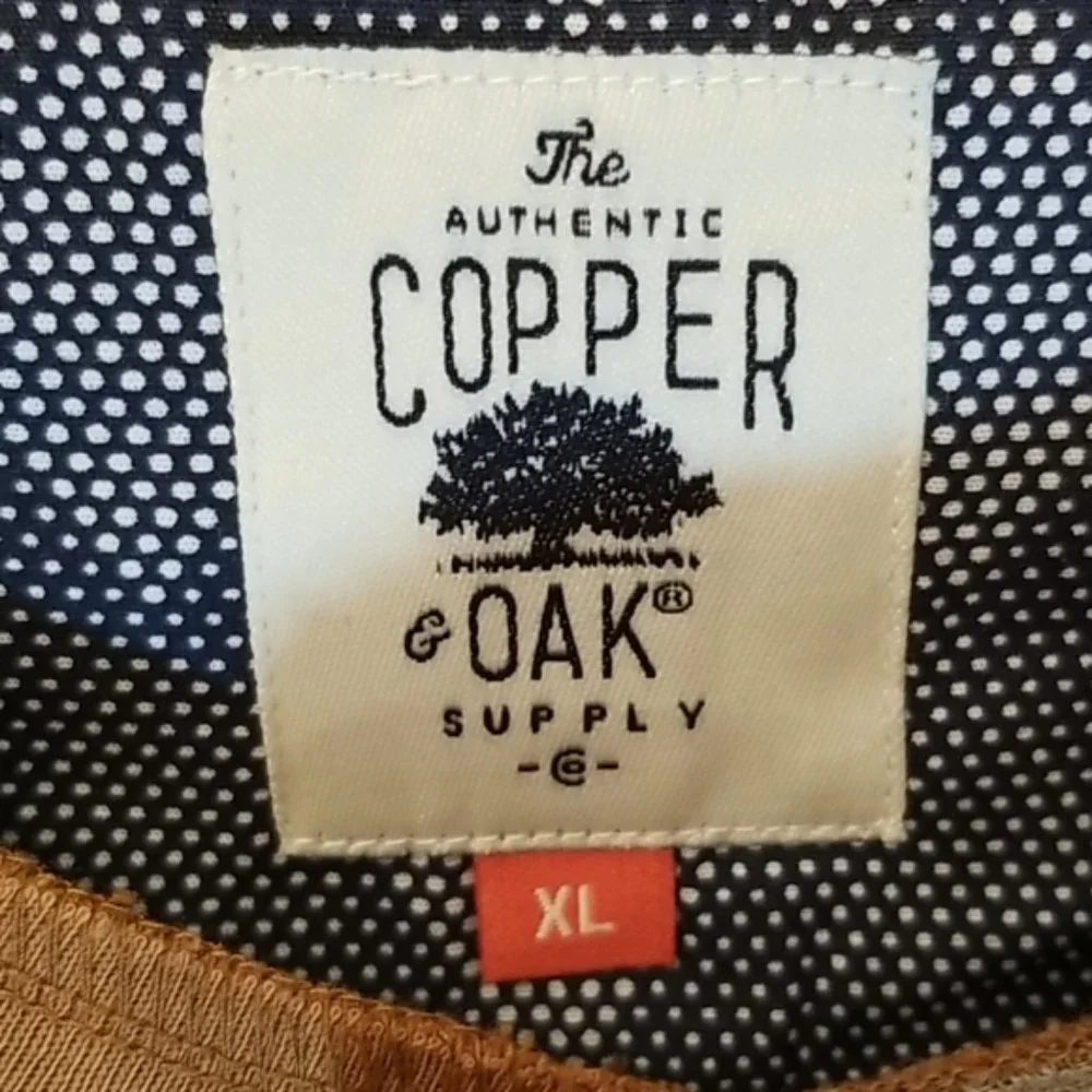 NWT Copper & Oak Supply Co Men's long sleeve shirt - Picture 3 of 4